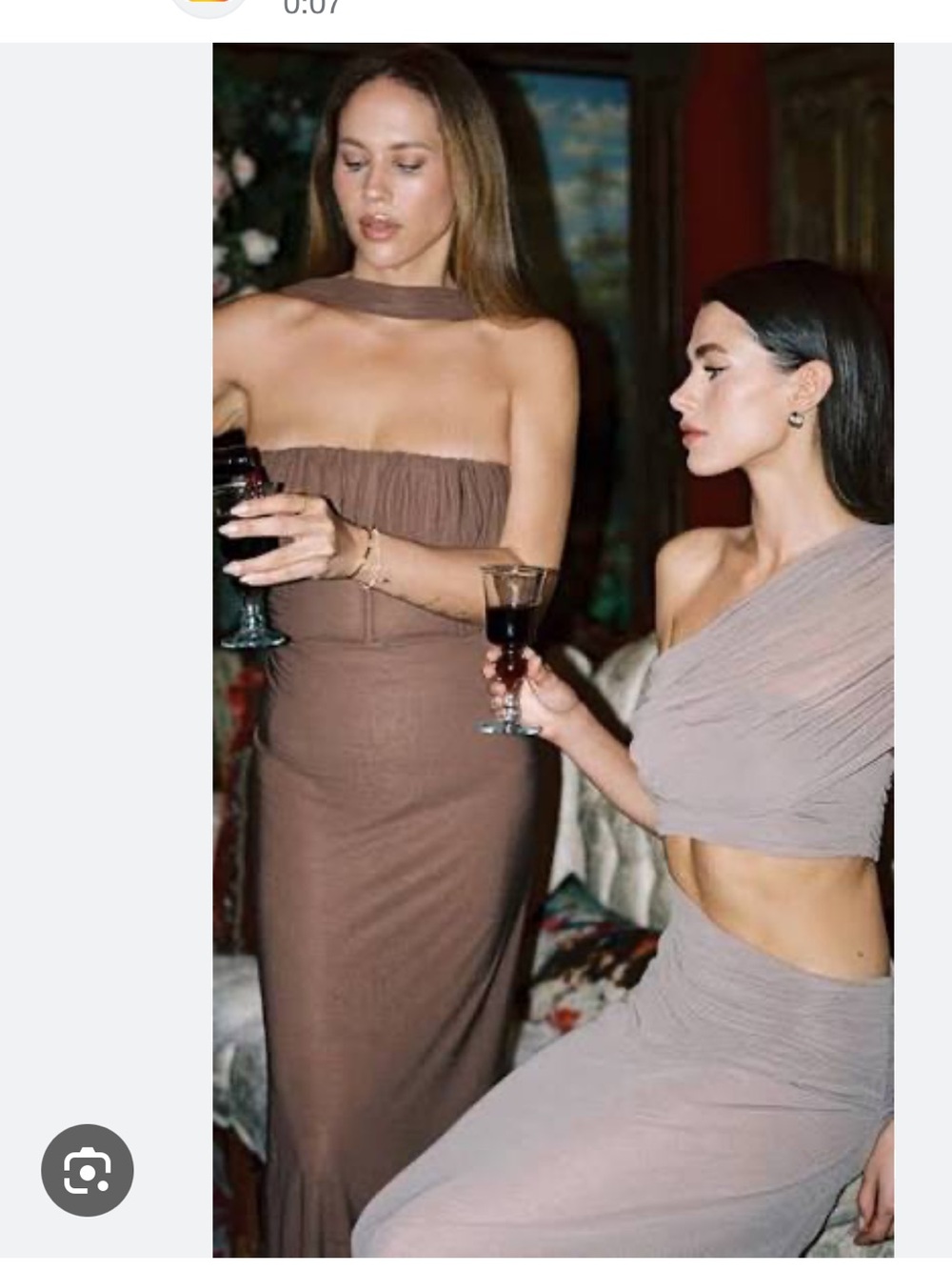 LPA Vittoria Maxi dress in chocolate New with Tags! - Picture 4 of 11
